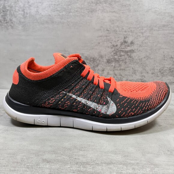 Nike Free 4.0 Flyknit Running Shoes - Women's Size 8 - Picture 4 of 10